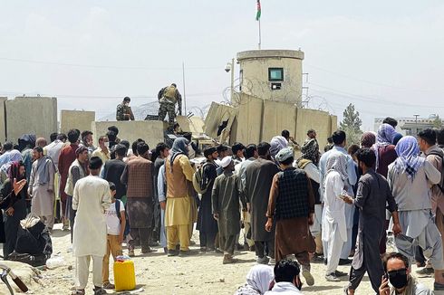 12 Orang Tewas sejak Minggu, Taliban Desak Orang-orang Tinggalkan Bandara Kabul