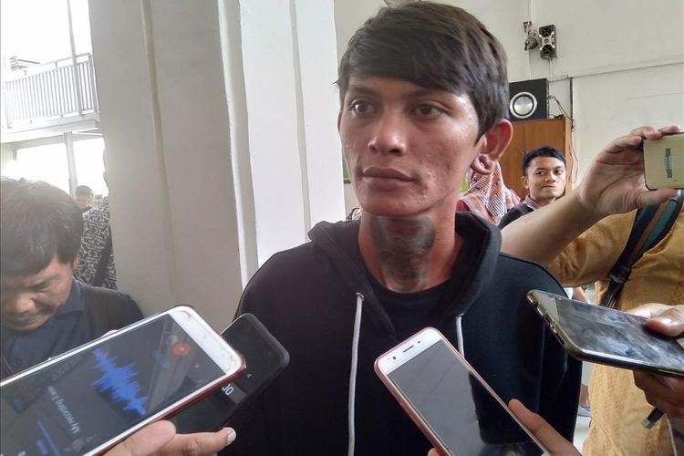 Fikri Pribadi, Pengamen Yang Disiksa Oknum Polisi Polda Metro Jaya, Rabu (17/7/2019)