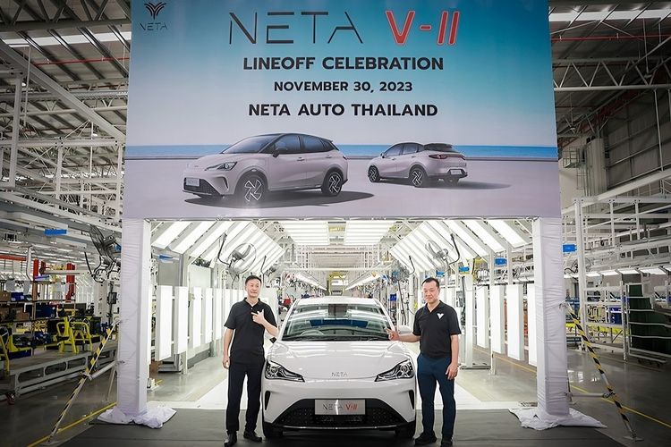 Pabrik mobil listrik Neta di Thailand resmi beroperasi