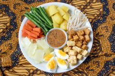 Resep Gado-Gado Gurih Maksimal, Pakai Kacang Mete di Bumbunya