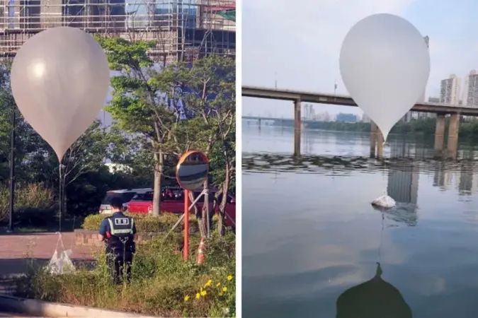 Ketika Korea Utara dan Korea Selatan Adu Propaganda dengan Balon...