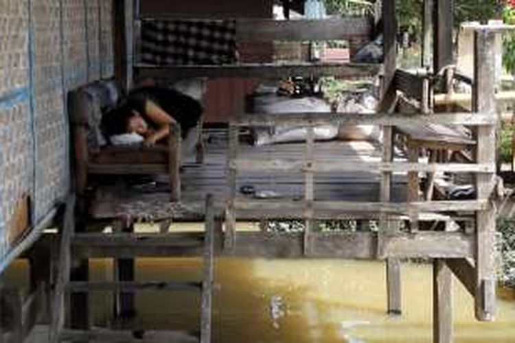 Banjir Rendam Dua Kecamatan di Kabupaten Pinrang 