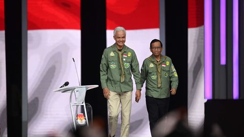 Ganjar Minta Mahfud Mundur sebagai Menko Polhukam