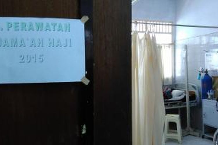 Salah satu jemaah haji dirawat di ruang prawatan khusus jemaah haji di RSUP NTB