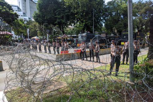 Ada Aksi 212, Jalan Medan Merdeka Barat Dipasangi Kawat Berduri