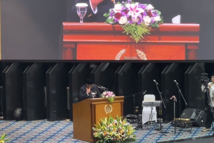 Rano Karno Menangis Saat Pidato HUT DKI, 