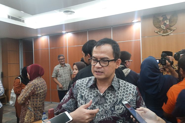 Sekretaris Komisi 1 Dewan Riset Daerah (DRD) DKI Jakarta Eman Sulaeman di Komisi B, Gedung DPRD DKI, Senin (24/2/2020)
