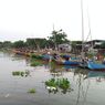 Ngabuburit di Atas Perahu Pesiar ala Kampung Nelayan Randuboto Gresik