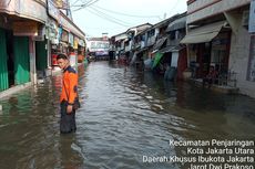 Update Banjir Jakarta: 15 Ruas Jalan dan 4 RT Tergenang