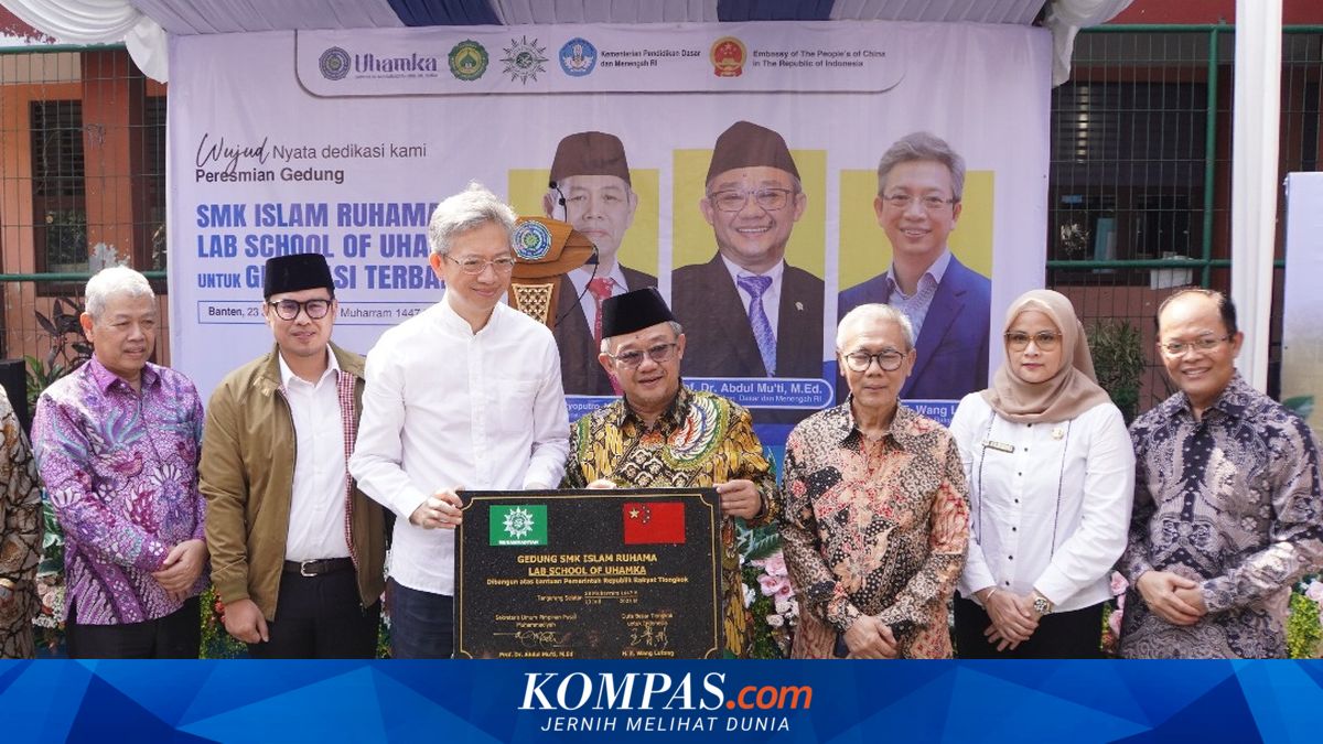 Perkuat Pendidikan Vokasi, Mendikdasmen Resmikan Gedung Baru SMK Ruhama ...