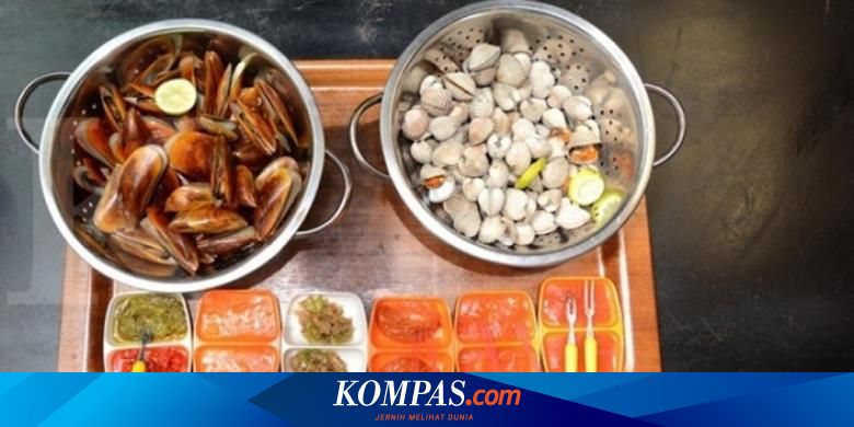 Sembilan Kerang Kiloan Dengan Sebelas Sambal Halaman All Kompas Com
