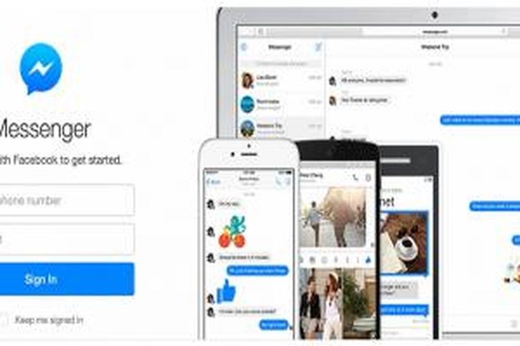 Facebook Messenger kini bisa diakses lewat PC