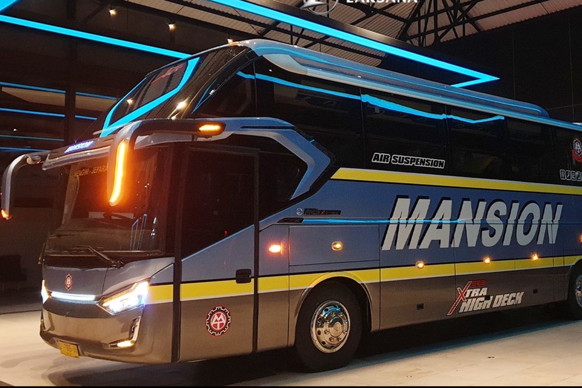 bus AKAP baru PO Mansion