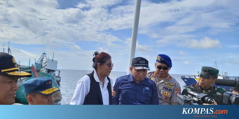Menteri Susi: Tiga, Dua, Satu, Tenggelamkan!