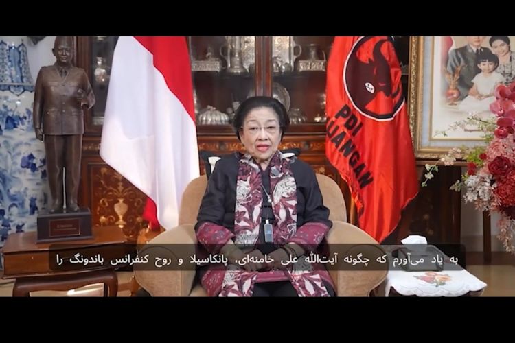 Ucapan Duka Megawati untuk Khamenei Disiarkan di Iran Kenang Pertemuan Tahun 2004