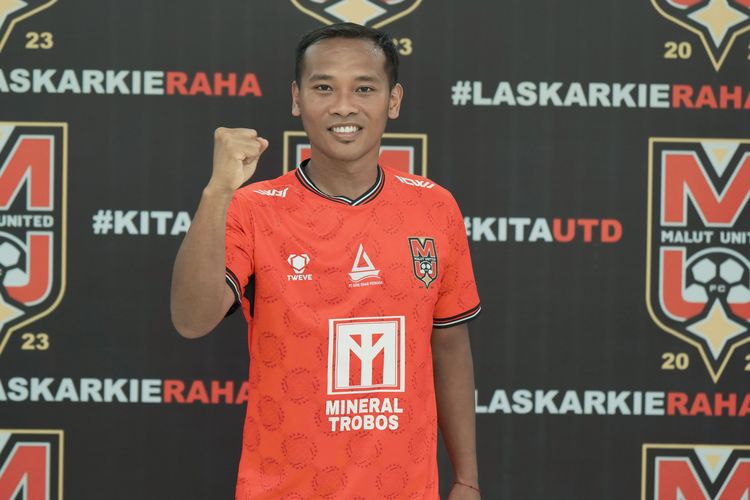 Wawan Febrianto berseragam Malut United FC di paruh kedua Liga 2 2023-2024.