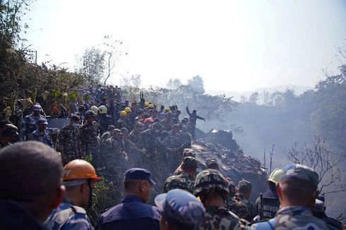 Pencarian Korban Pesawat Jatuh Nepal Berlanjut, Pakai Drone Turuni Ngarai