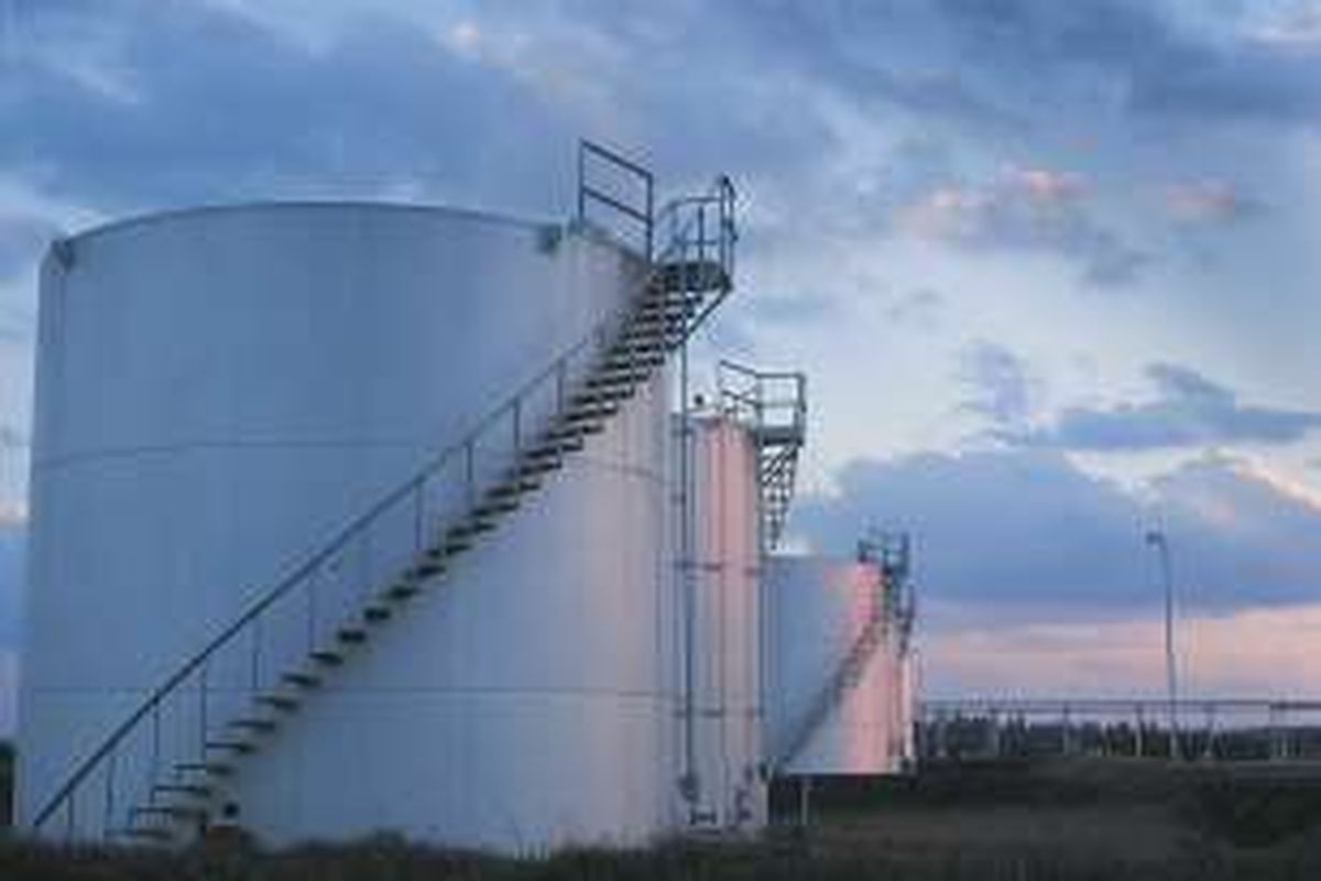 Ilustrasi tempat penyimpanan Merine Fuel Oil (MFO)