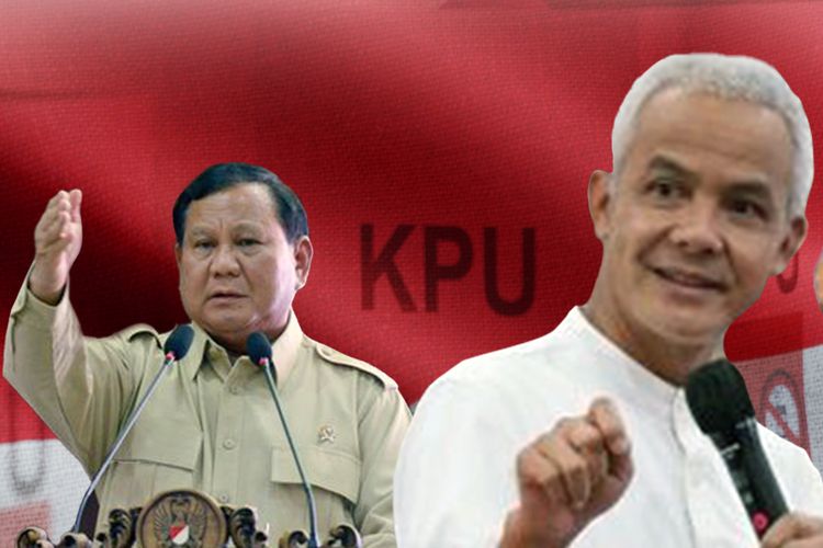 Ilustrasi survei elektabilitas kandidat capres.