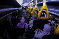 Bus Gratis Pemprov DKI di Kota Tangerang Masih Kosong Penumpang