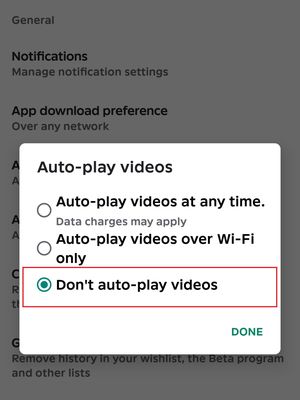 Cara Menonaktifkan Fitur Auto-Play Video Di Google Play Store