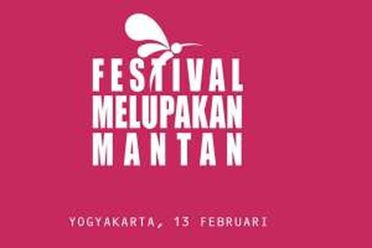 Festival Melupakan Mantan di Yogyakarta yang diadakan Sabtu (13/2/2016) malam. 
