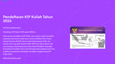 Kriteria Peserta KIP Kuliah agar Bisa Gratis Daftar UTBK SNBT 2026