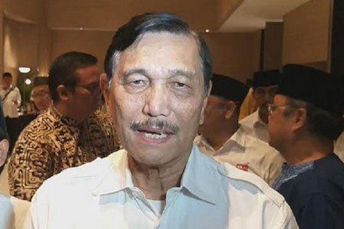 Menko Bidang Kemaritiman Luhut Binsar Panjaitan.