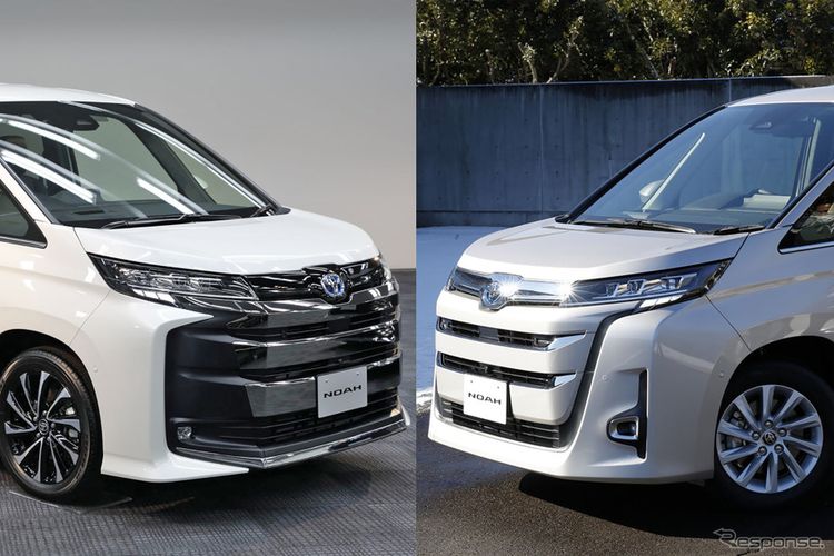 Toyota Motor Corporation meluncurkan Noah dan Voxy model baru