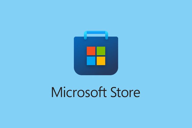 Ilustrasi cara download aplikasi di Microsoft Store.