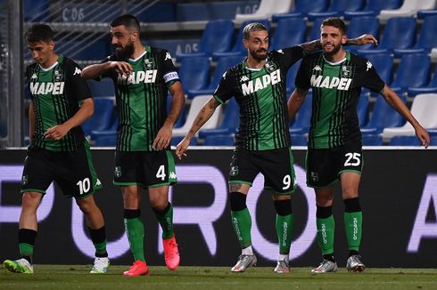 Sassuolo Vs Milan - Serangan Neroverdi 