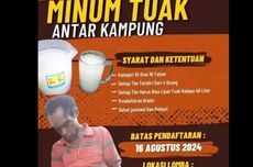 Viral, Pamflet Lomba Minum Tuak Antarkampung di Lembata, Kades: Itu Hoaks