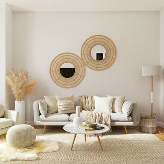 Ilustrasi ruang keluarga, furnitur di ruang keluarga