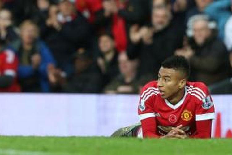 Gelandang Manchester United, Jesse Lingard.