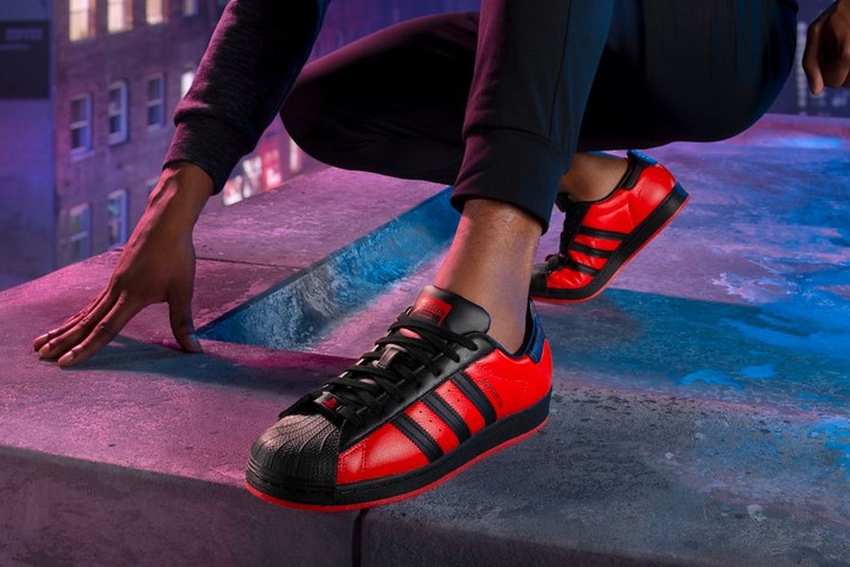 Adidas Superstar x Spider-Man Miles Morales