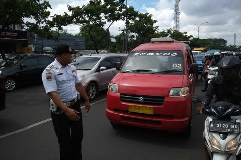 Razia di Jalan Margonda Raya, Dishub Tilang 24 Angkot 