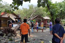 Hujan Deras di Gunungkidul, 6 Bangunan di Sundak Rusak, Longsor Terjadi di Jalan Baron