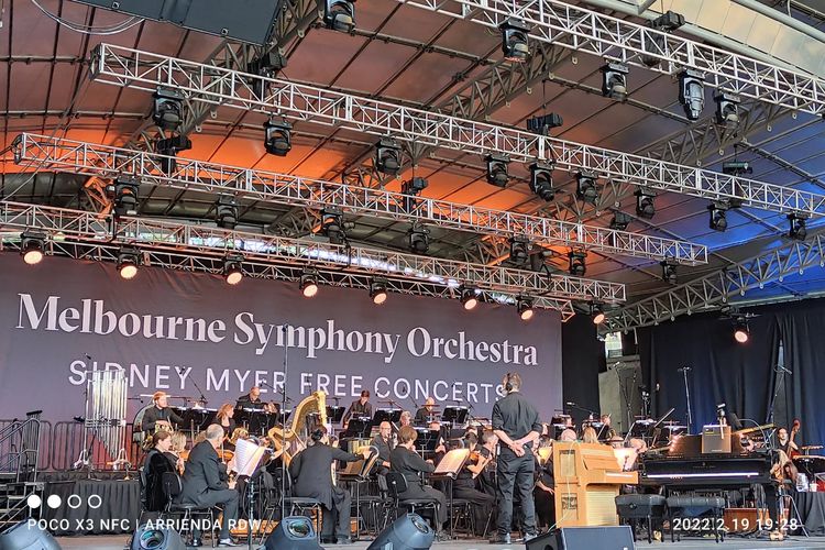 Melbourne Symphony Orchestra di Melbourne, Australia (19/2/2022)