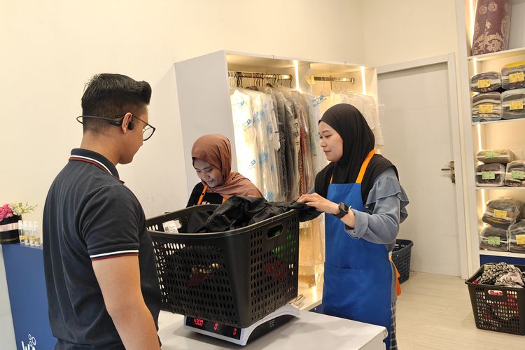 Usai Lebaran 2026, Jasa Laundry di Makassar Kebanjiran Order 200 Kg Per Hari