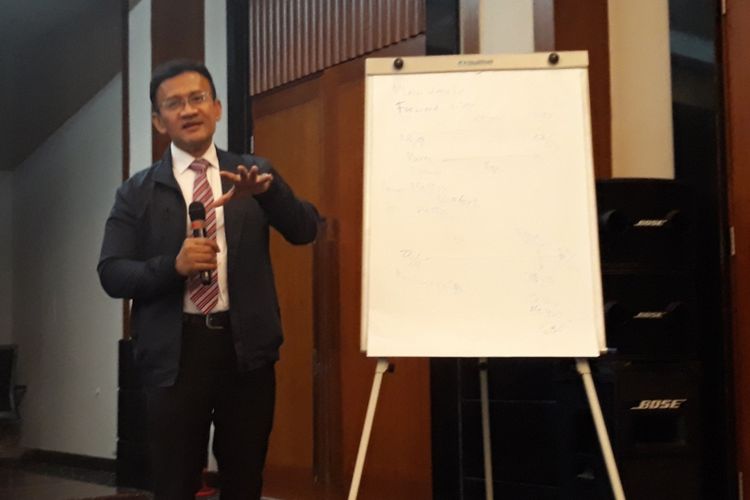Kepala Departemen Pengelolaan Moneter Bank Indonesia (BI) Nanang Hendarsah di Jakarta, Kamis (27/9/2018).