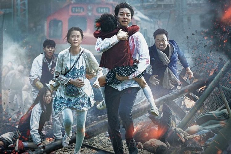 Ilustrasi Film Korea Train to Busan