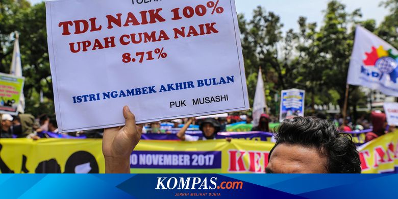 Ump Dki Dalam 5 Tahun Dari Rp 2 7 Juta Hingga Rp 3 9 Juta Halaman All Kompas Com