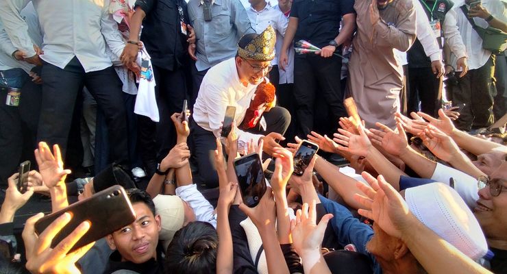 Kampanye Akbat di Ternate, Anies Ingin Meneruskan Perjuangan Indonesia Mengajar