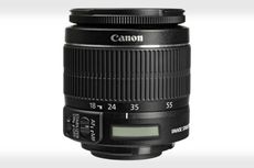 Canon Rancang Lensa Kit 18-55 mm Ber-LCD