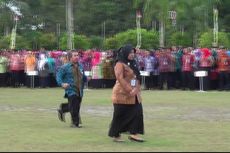 Dilantik, Pejabat Baru di Bangka Belitung Disuruh Berlari
