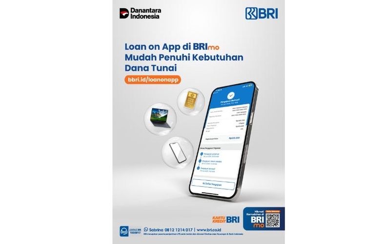 BRI meluncurkan fitur Loan On App (LOA) Kartu Kredit BRI di super app BRImo.