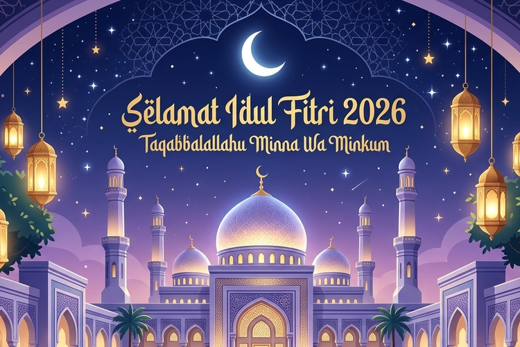 100 Ucapan Selamat Idul Fitri 2026 Penuh Makna buat Dibagikan ke Medsos