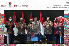 Jokowi Buka Perdagangan BEI 2022, IHSG Menguat Tembus Level 6.600