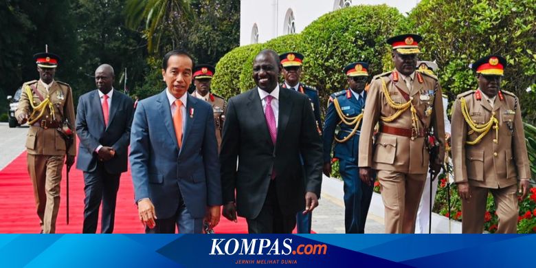 Istana Angkat Bicara Soal Momen Jokowi Salah Berjalan Saat Kunjungi Presiden Kenya yang Viral