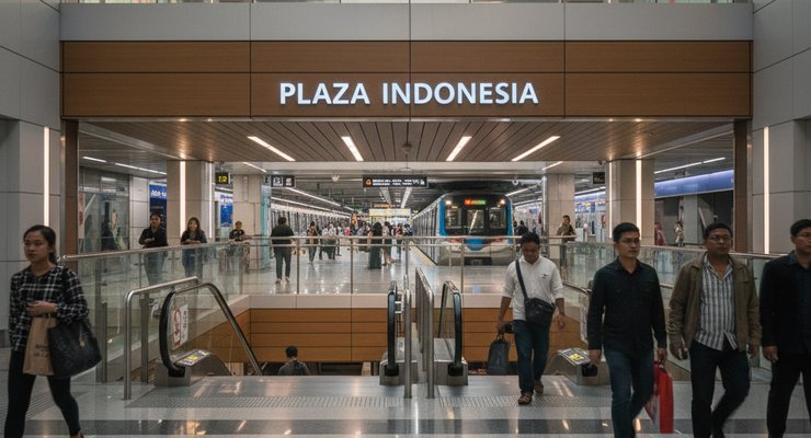 Jelajahi 14 Mal Termurah dan Termewah dengan MRT Jakarta